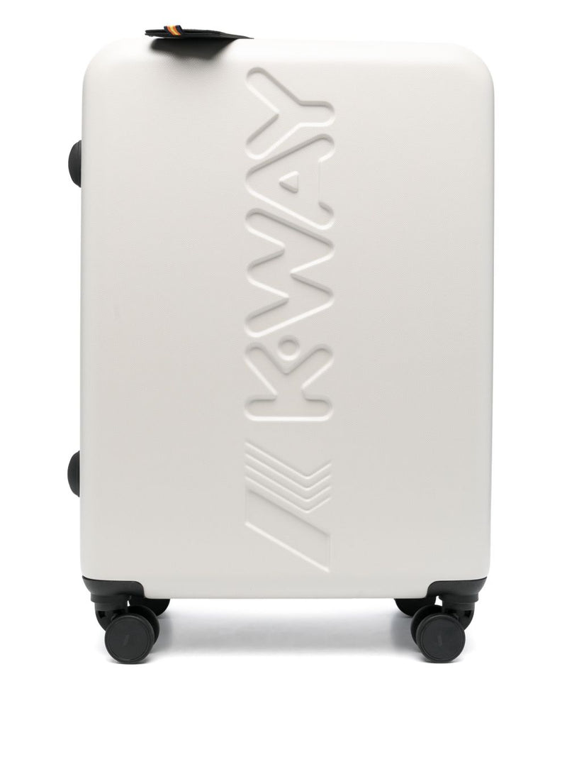 K-way Unisex Trolley Beige Medium Dipierro - Main Image