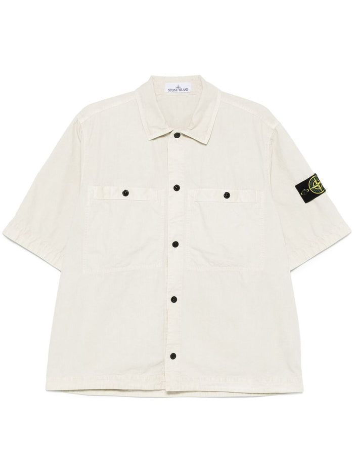 Stone Island Camicia Marrone Uomo 1