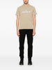 Stone Island Uomo T-shirt Marrone Stampa Logo 1