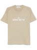 Stone Island Uomo T-shirt Marrone Stampa Logo 4