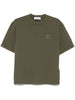 Stone Island Uomo T-shirt Verde Girocollo 4