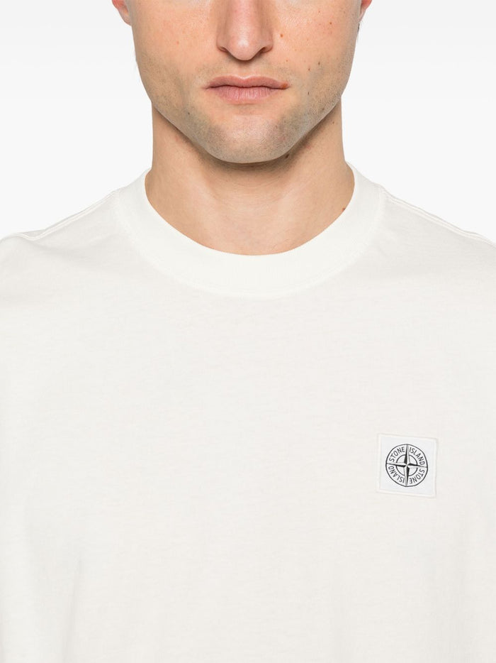 Stone Island T-shirt White Men 2