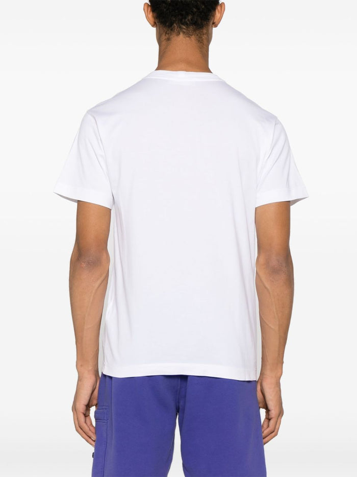 Stone Island T-shirt Bianco Uomo 2