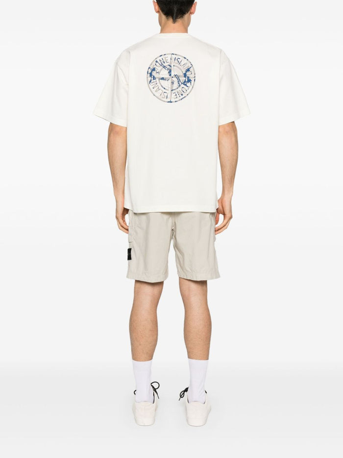 Stone Island T-shirt White Men 2