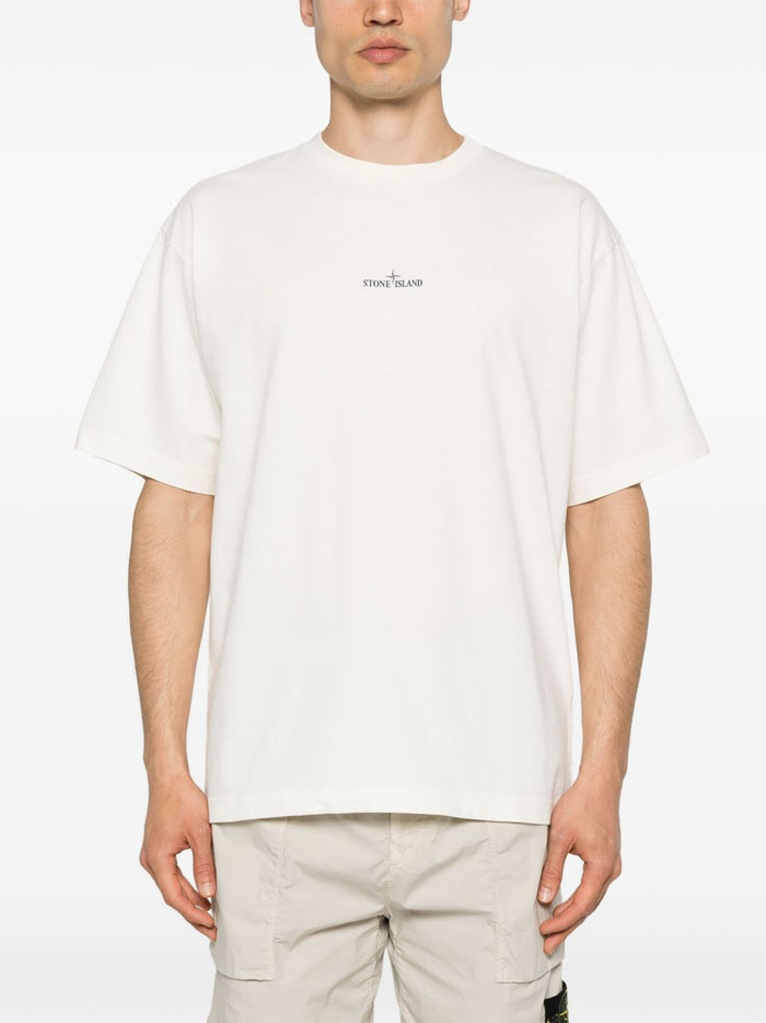 Stone Island T-shirt White Men 4