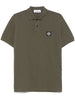 Stone Island Men's Green Polo 1