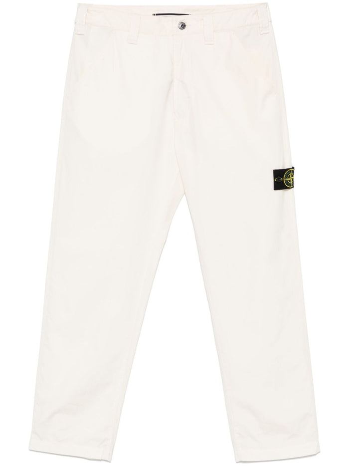 Stone Island Pantalone Bianco Uomo 1