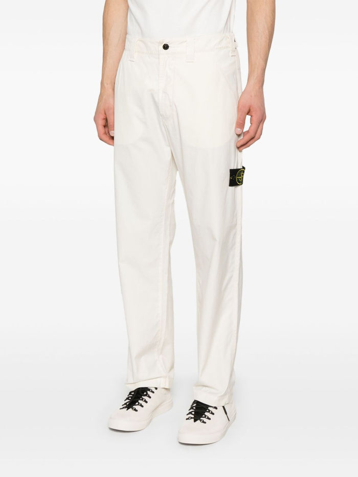 Stone Island Pantalone Bianco Uomo 3