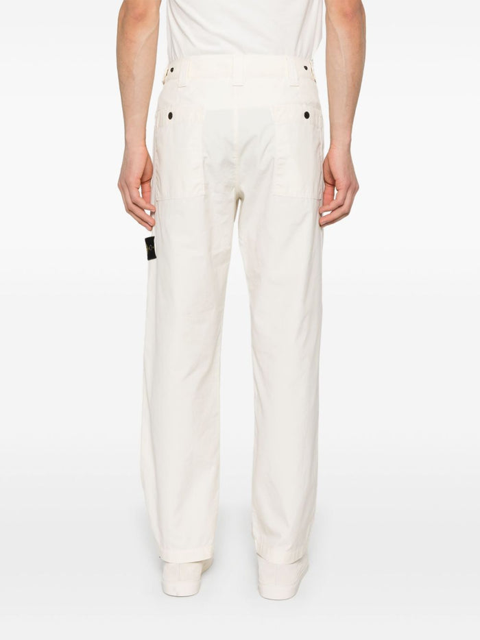 Stone Island Pantalone Bianco Uomo 5