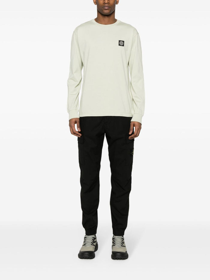 Stone Island Black Trousers Men 4