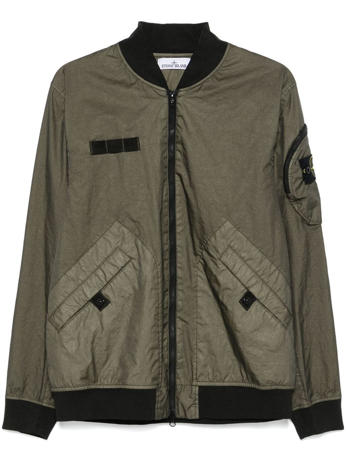 Stone Island Green Jacket Men 1