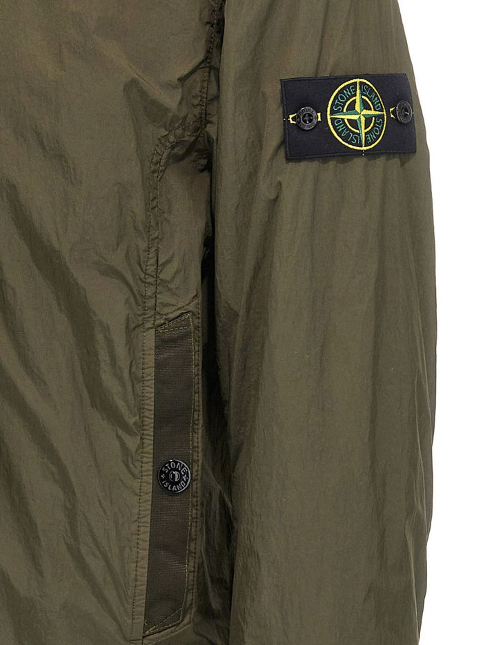 Stone Island Green Jacket Men 4