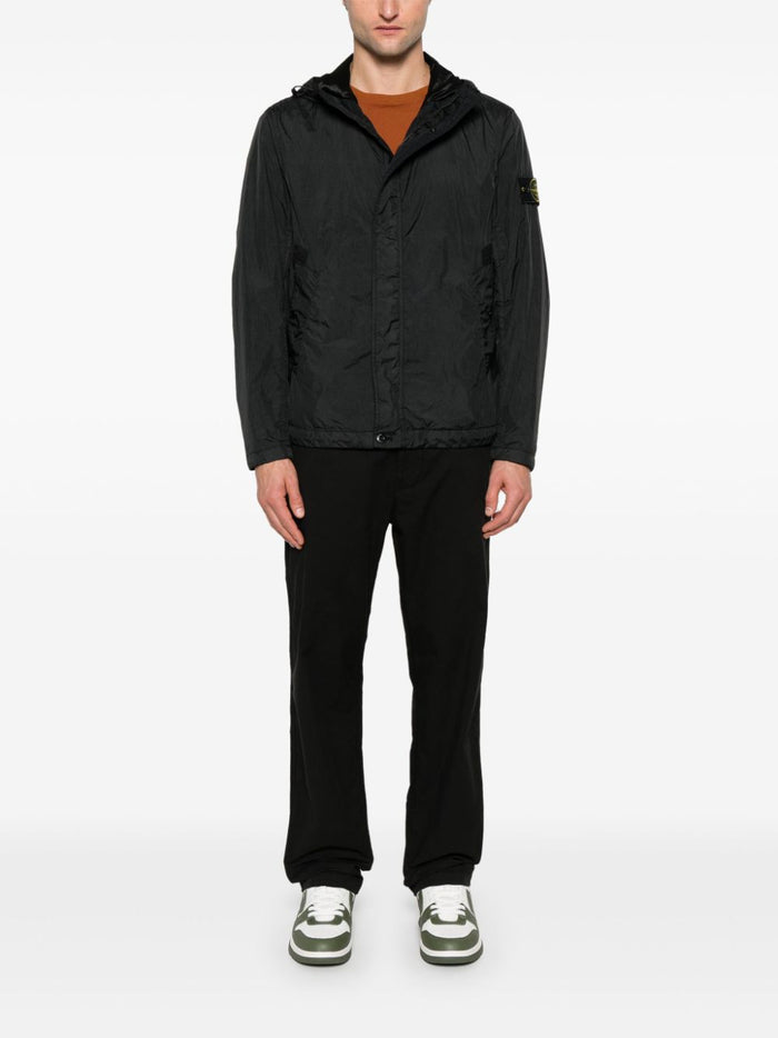 Stone Island Black Jacket Men 4