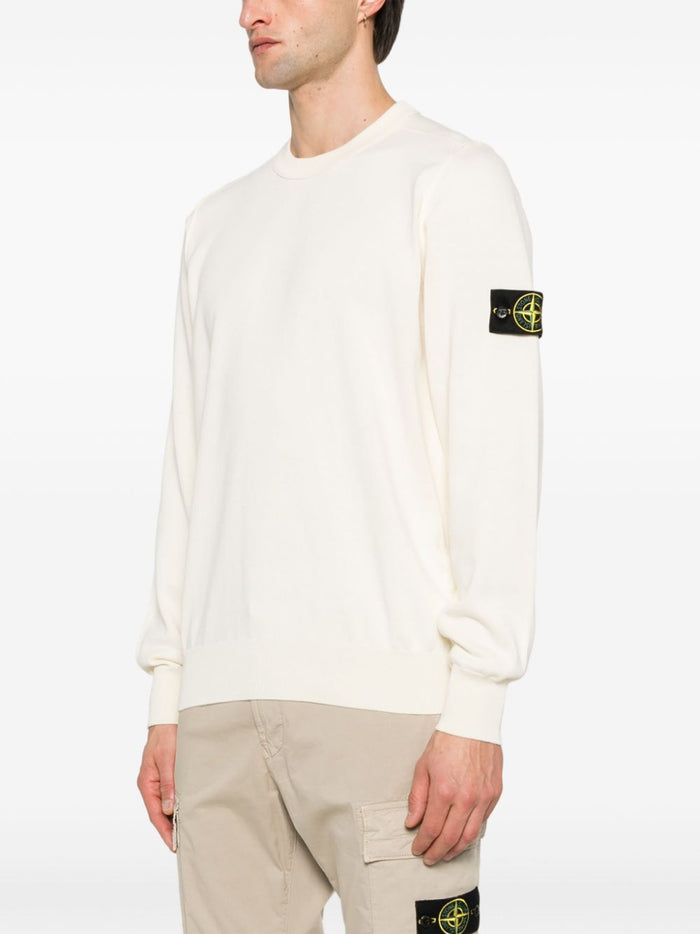 Stone Island Maglia Bianco Uomo 4