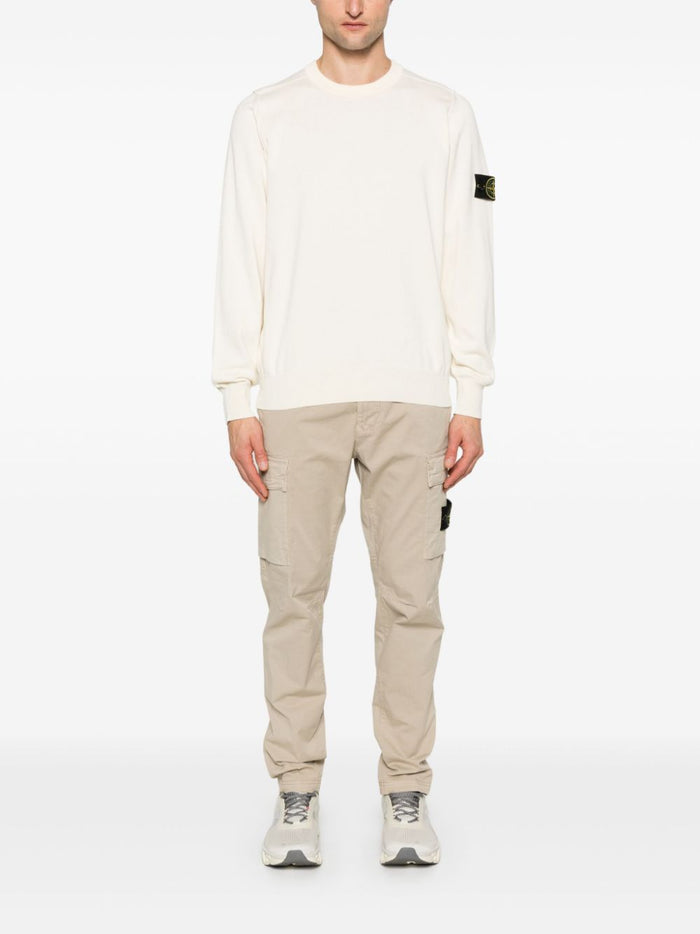 Stone Island Maglia Bianco Uomo 5