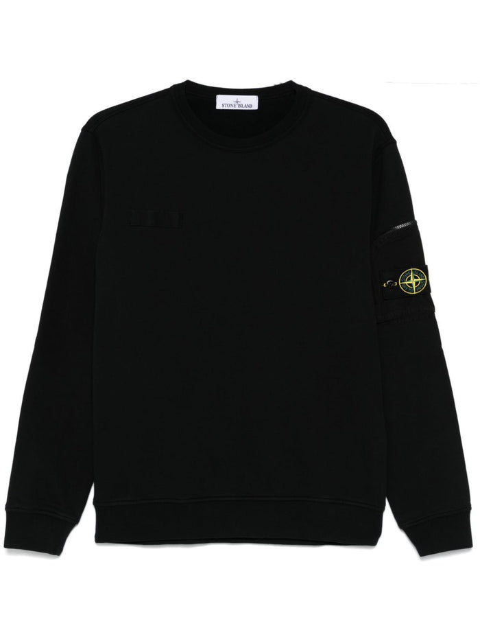 Stone Island Felpa Nero Uomo 1