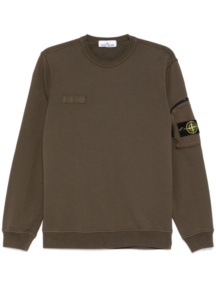 Stone Island Men's Green Sweatshirt 5