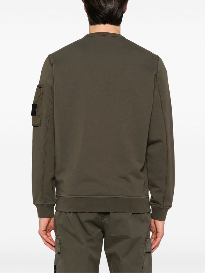 Stone Island Men's Green Sweatshirt 3