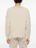 Stone Island Uomo Felpa Beige Applicazione Logo in Tono 3