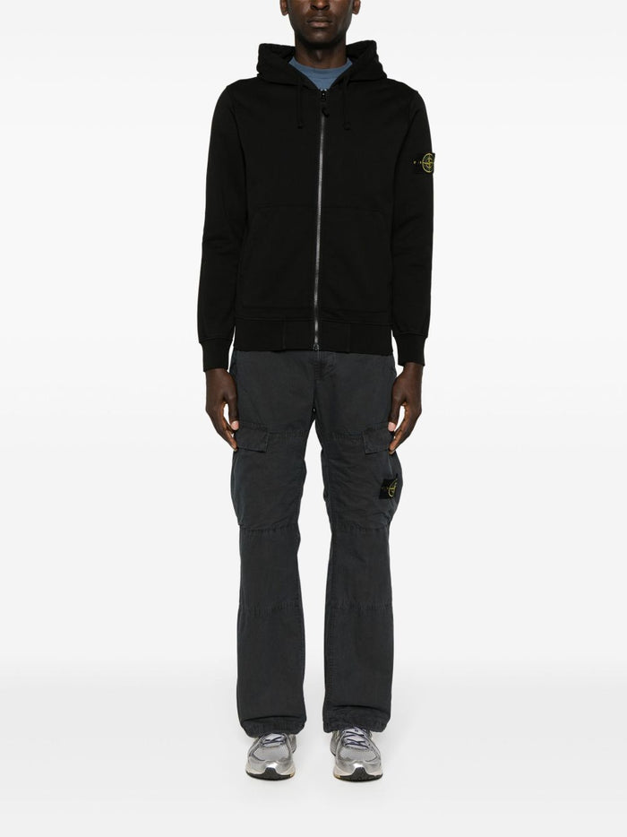 Stone Island Black Sweatshirt Men 2