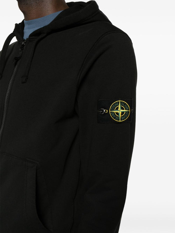 Stone Island Black Sweatshirt Men 4