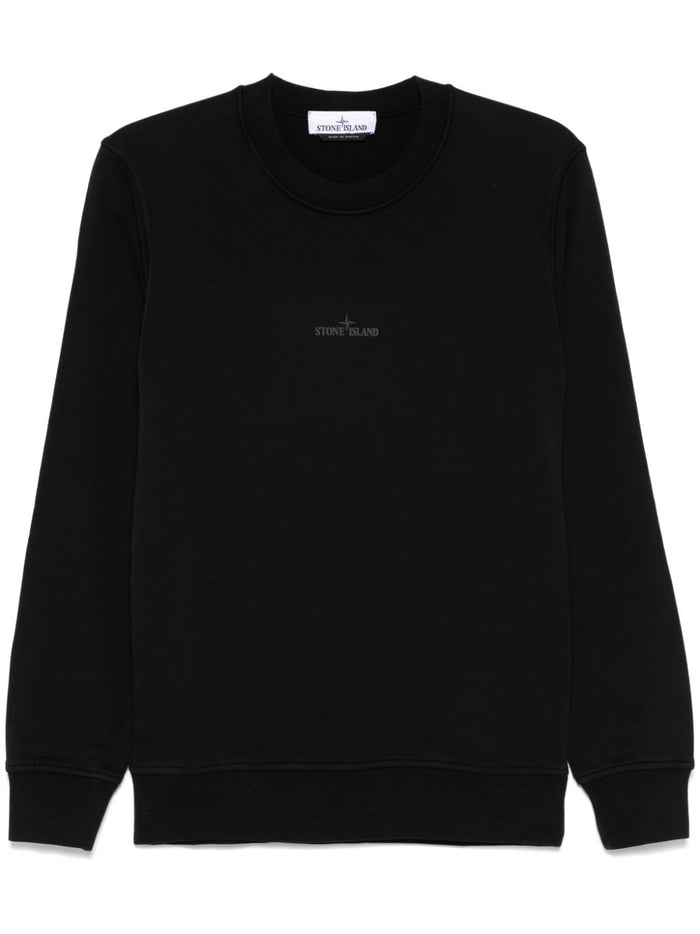 Stone Island Black Sweatshirt Men 4