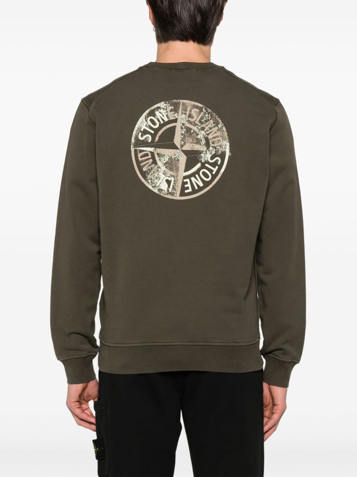 Stone Island Men's Green Sweatshirt 3