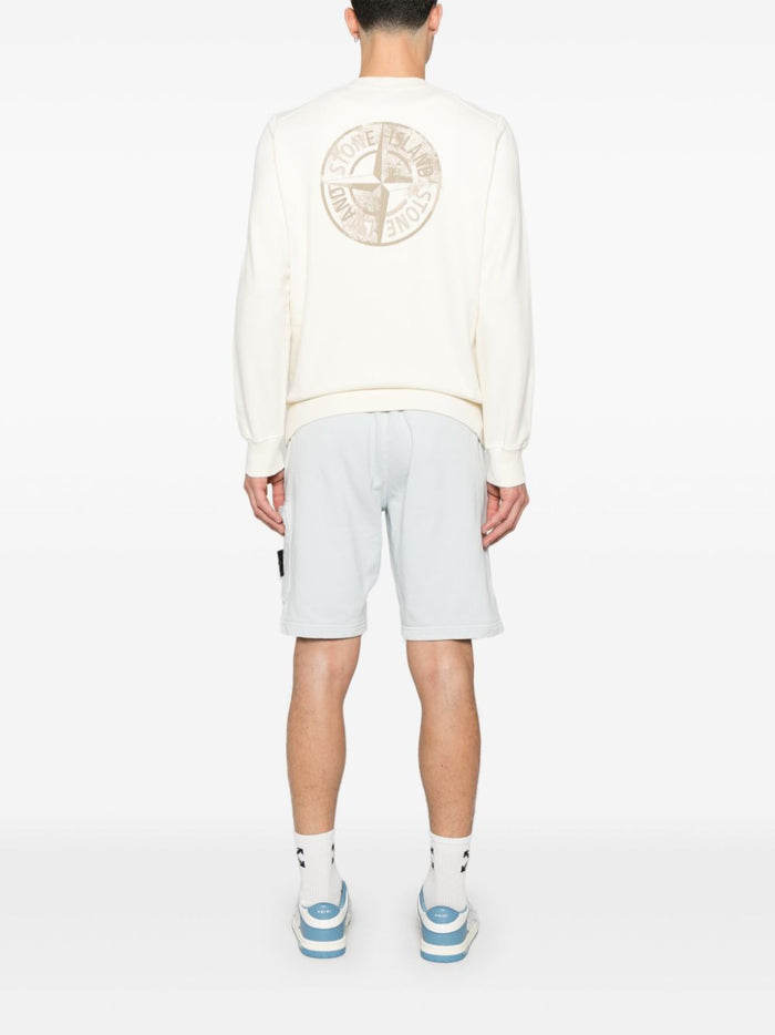 Stone Island Men's White Sweatshirt 2