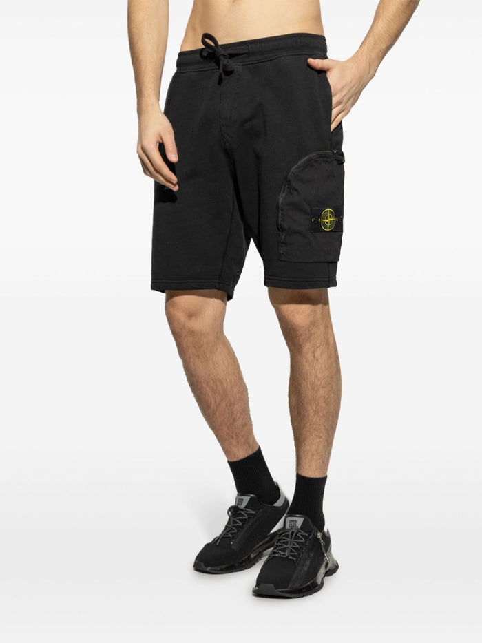 Stone Island Bermuda Nero Uomo 5