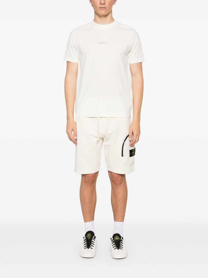 Stone Island Bermuda Bianco Uomo 2