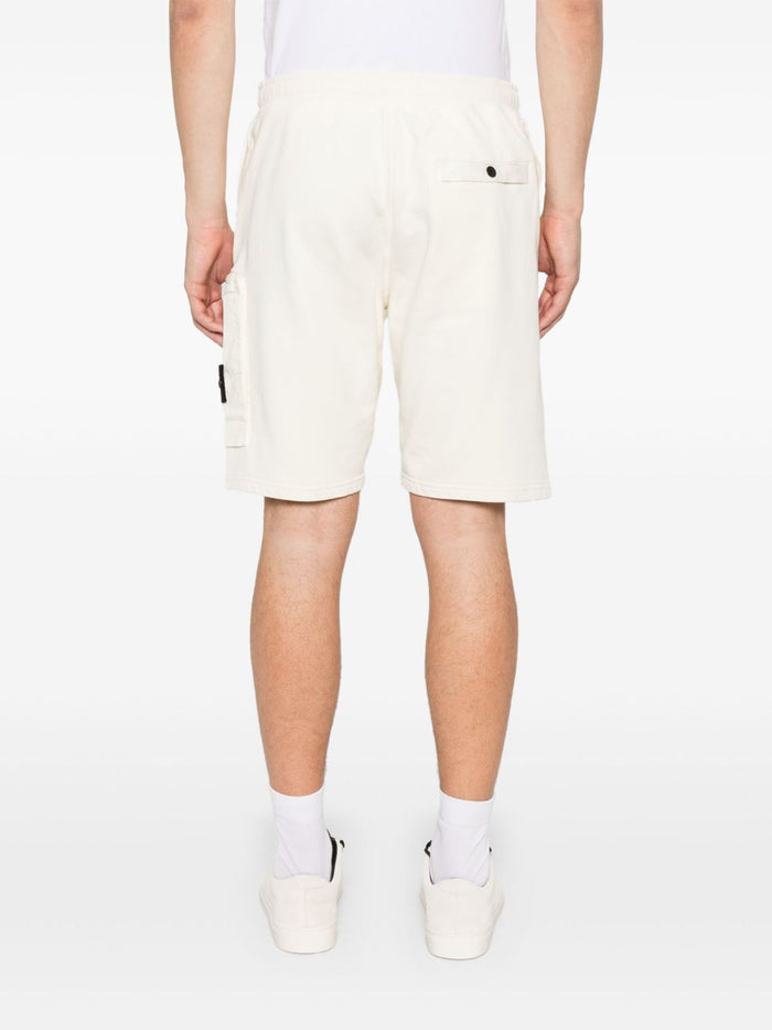 Stone Island Bermuda Bianco Uomo 5