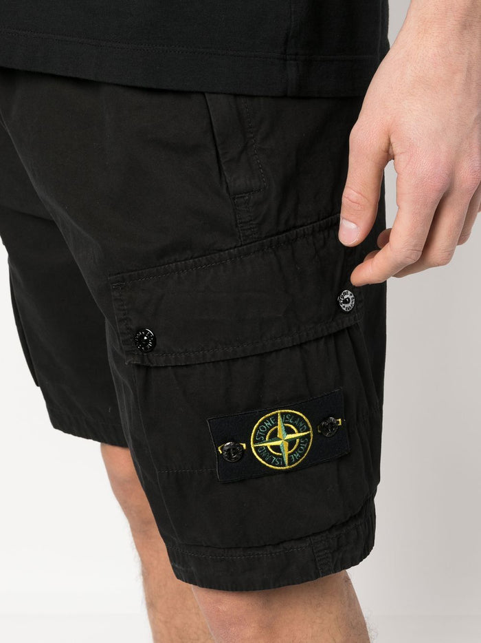 Stone Island Bermuda Nero Uomo 2