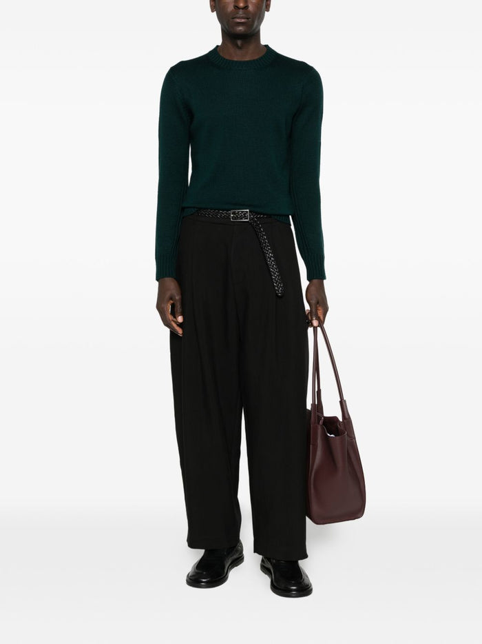 Kangra Maglia Verde Uomo Girocollo 2