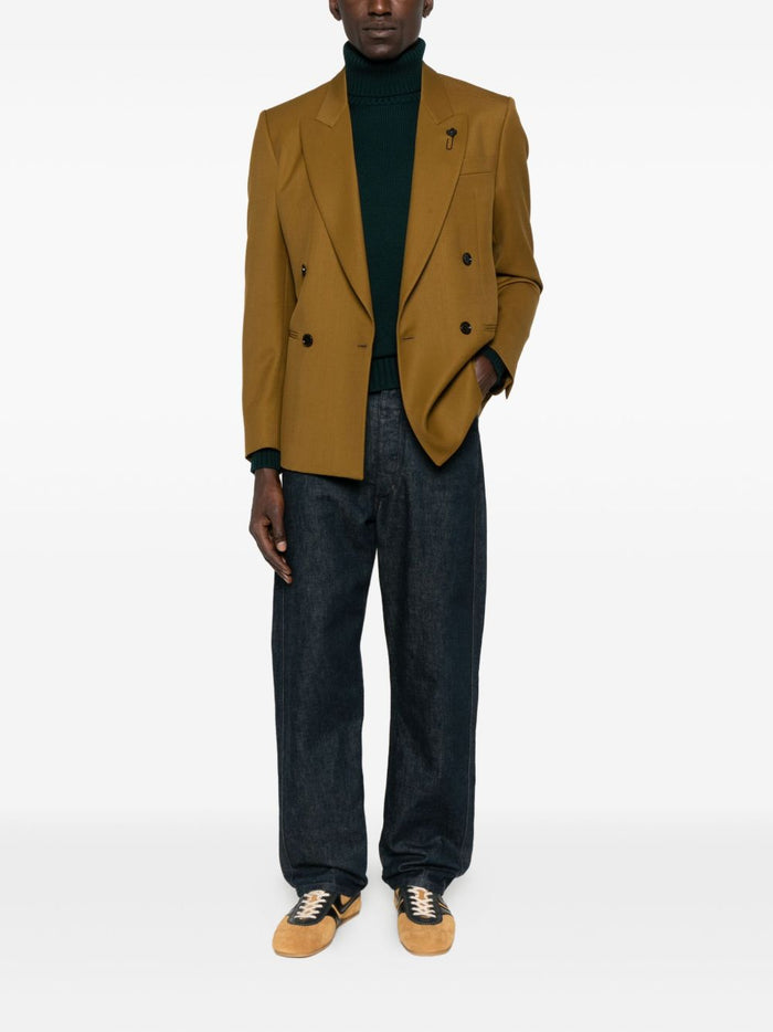 Kangra Maglia Verde Uomo Dolcevita 2