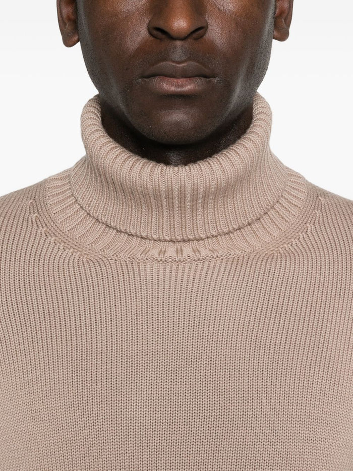 Kangra Maglia Grigio Uomo Dolcevita 4