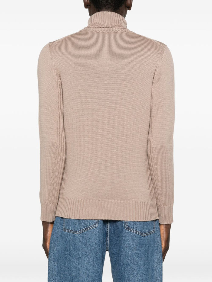 Kangra Maglia Grigio Uomo Dolcevita 3