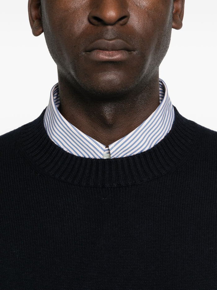 Kangra Maglia Blu Uomo Girocollo 4