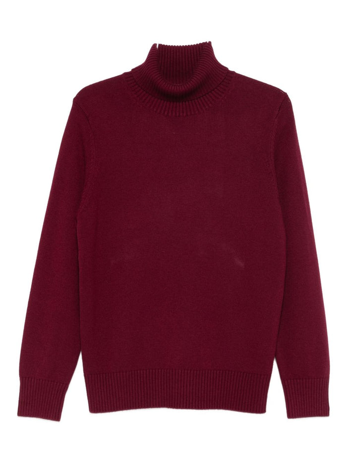 Kangra Maglia Rosso Uomo Dolcevita 5