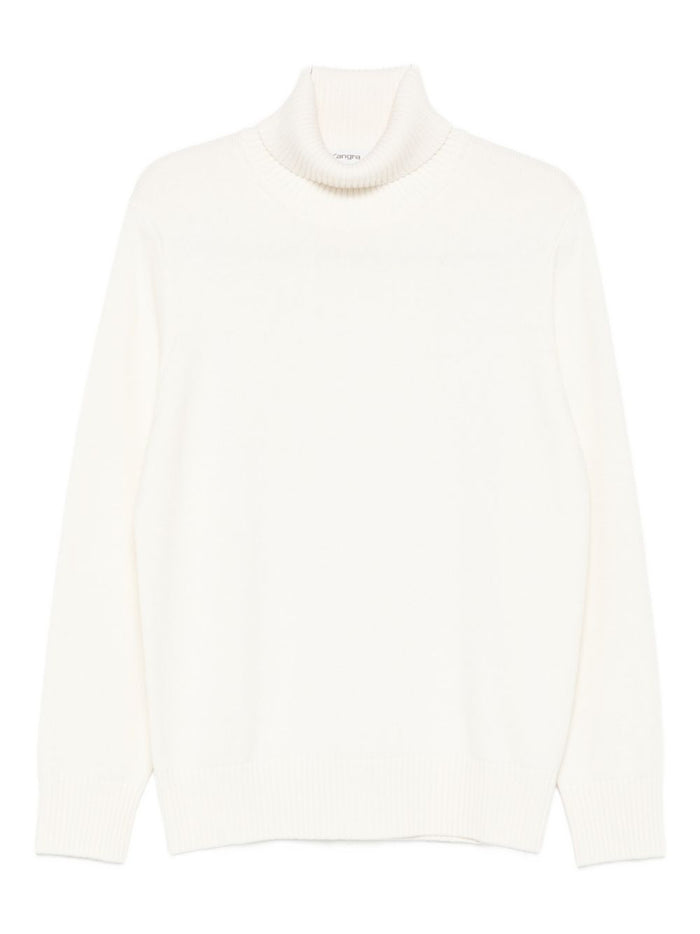 Kangra Maglia Beige Uomo Dolcevita 5