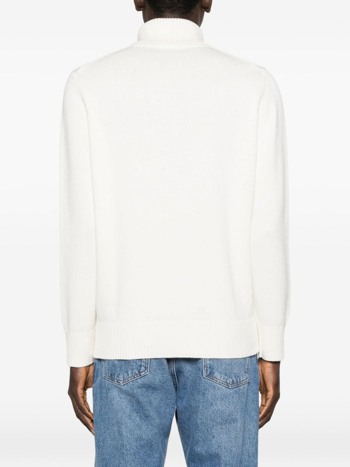 Kangra Maglia Beige Uomo Dolcevita 3