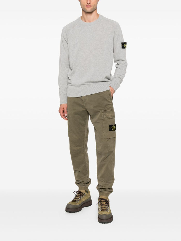 Stone Island Pantalone Verde Uomo Cargo 2