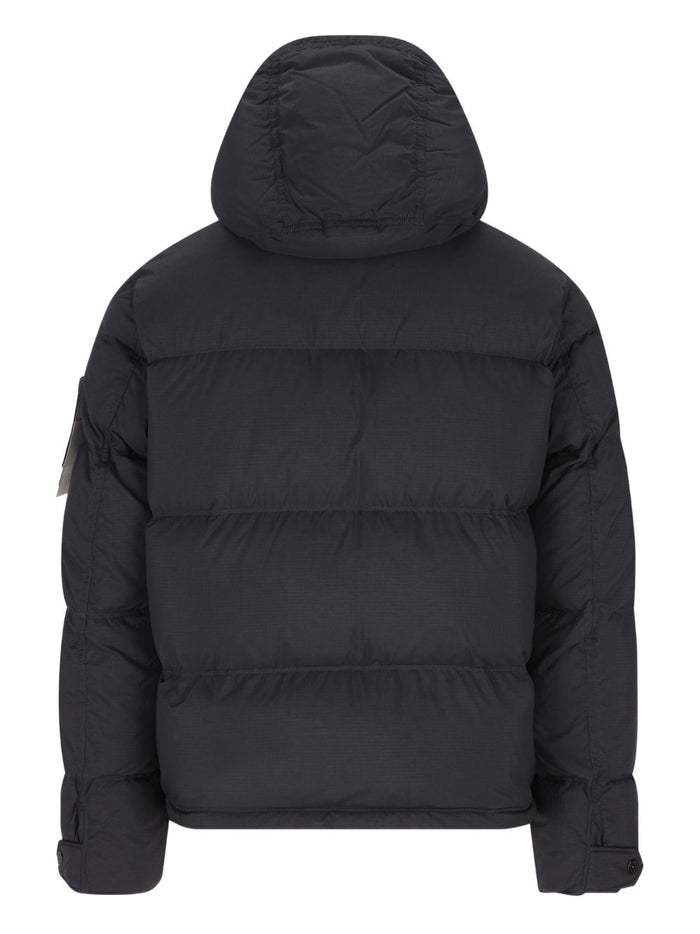 Stone Island Parka Nero Uomo con Cappuccio 3