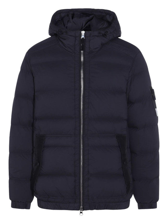 Stone Island Giacca Nero Uomo Piumino Trapuntato 1