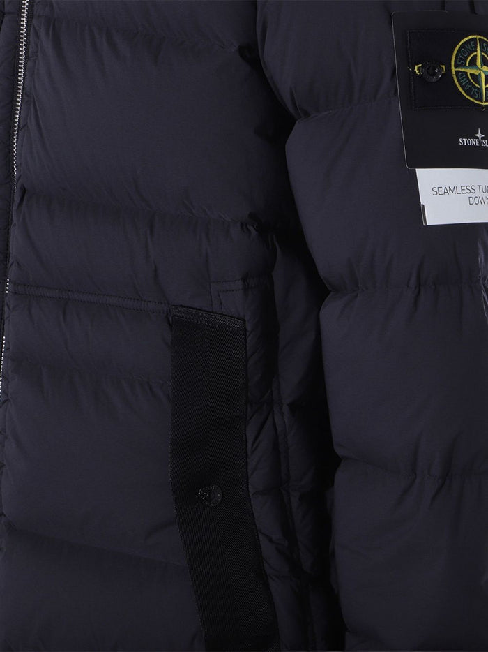 Stone Island Giacca Nero Uomo Piumino Trapuntato 5