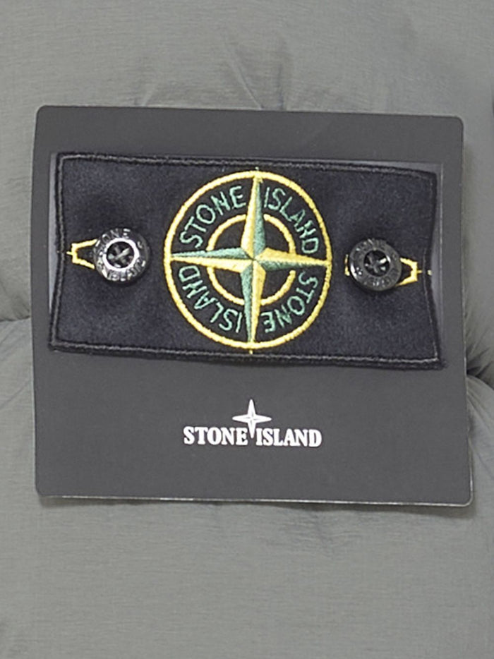Stone Island Herren Tunnel Nylon Down-TC Jacke Grau 4100040 3