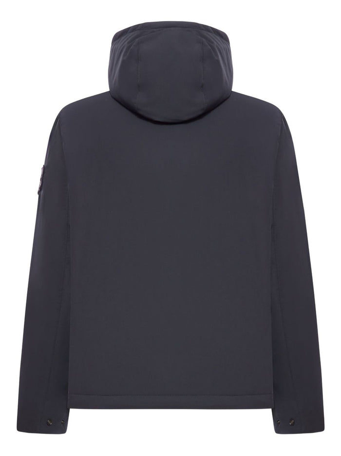 Stone Island Giacca Nero Uomo Imbottita con Cappuccio 2