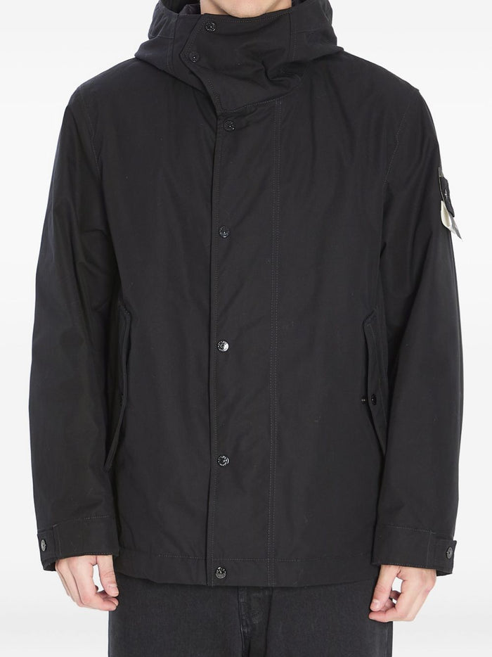 Stone Island Ghost Piece Parka Men's Black 1