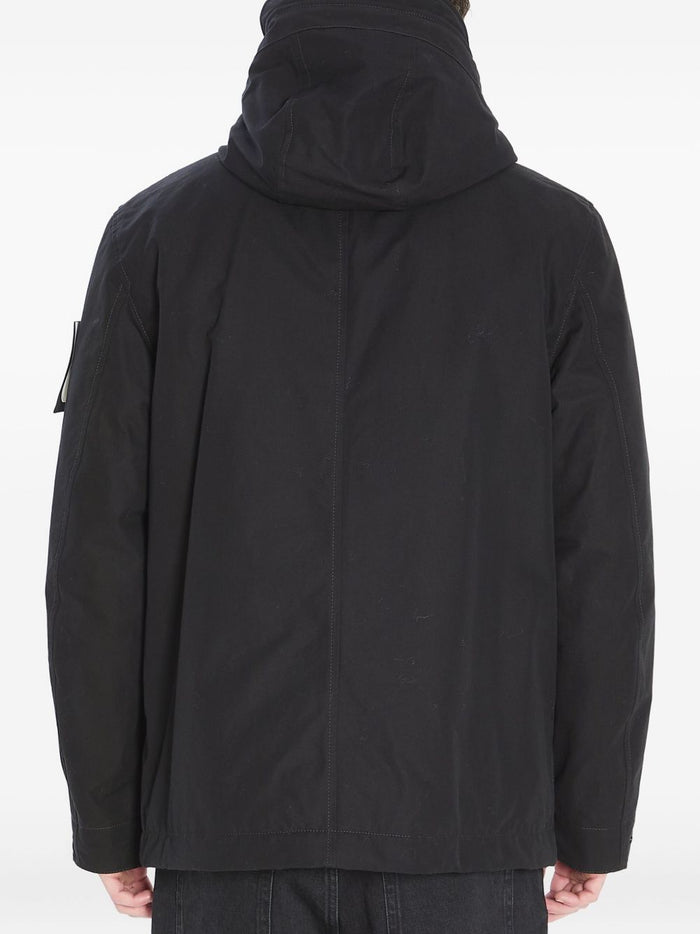 Stone Island Ghost Piece Parka Men's Black 4