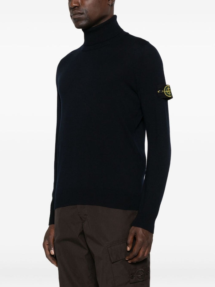 Stone Island Maglia Blu Uomo Dolcevita 1