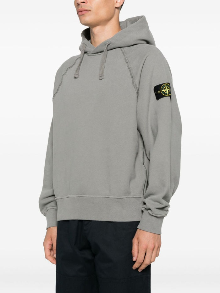 Stone Island Herren-Sweatshirt mit Raglanärmeln in Grau 1